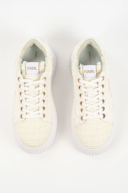 Karl Lagerfeld sneakers Kreeper Lo beige KL42326B.B11
