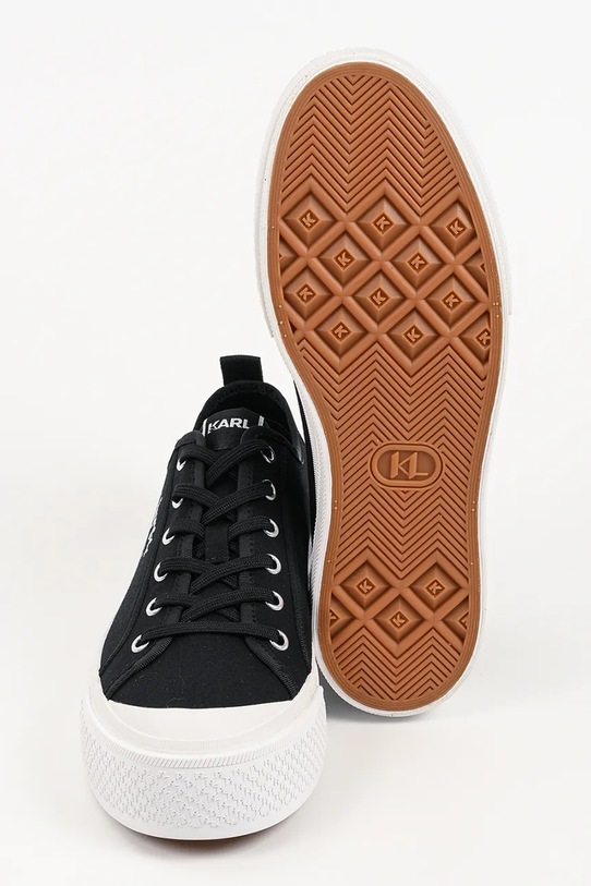 Karl Lagerfeld Kampus Max V trampki damskie KL60516.900 czarny