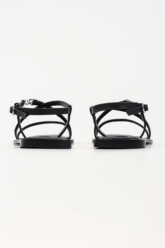 Obuwie Karl Lagerfeld sandały damskie skórzane Brio Ii KL85423.000 czarny