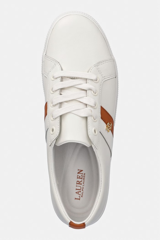 Lauren Ralph Lauren Janson II superge ženske usnjene bela 802925365011.100