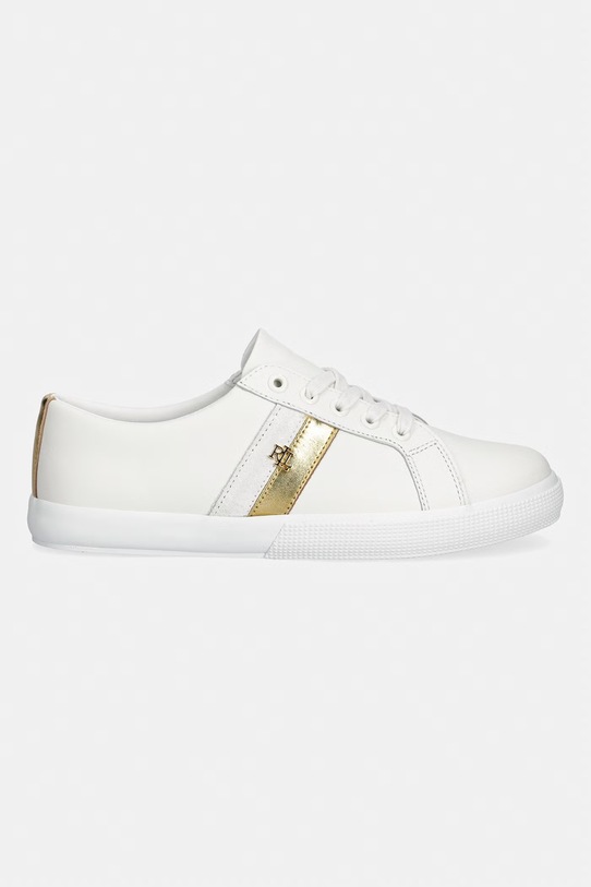 Lauren Ralph Lauren Janson II sneakersy damskie skórzane 802P02521002.100 biały SS26