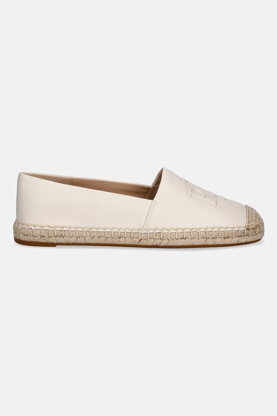 Lauren Ralph Lauren espadryle skórzane Cameryn Lg 2 802P04415004.100 beżowy SS26