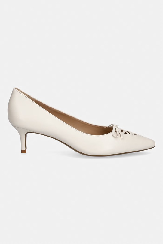 Lauren Ralph Lauren szpilki skórzane Adrienne 802P06371004.100 beżowy SS26