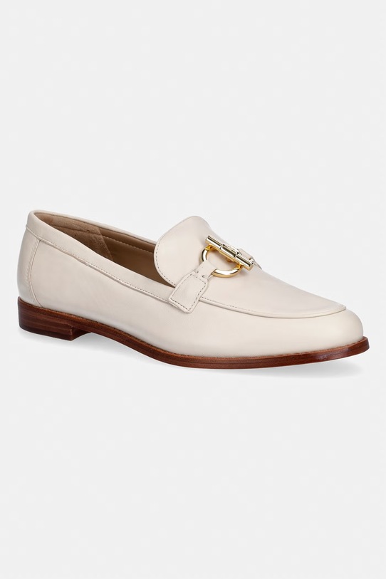 Lauren Ralph Lauren lordsy damskie skórzane Blaike beżowy 802P10270003.100