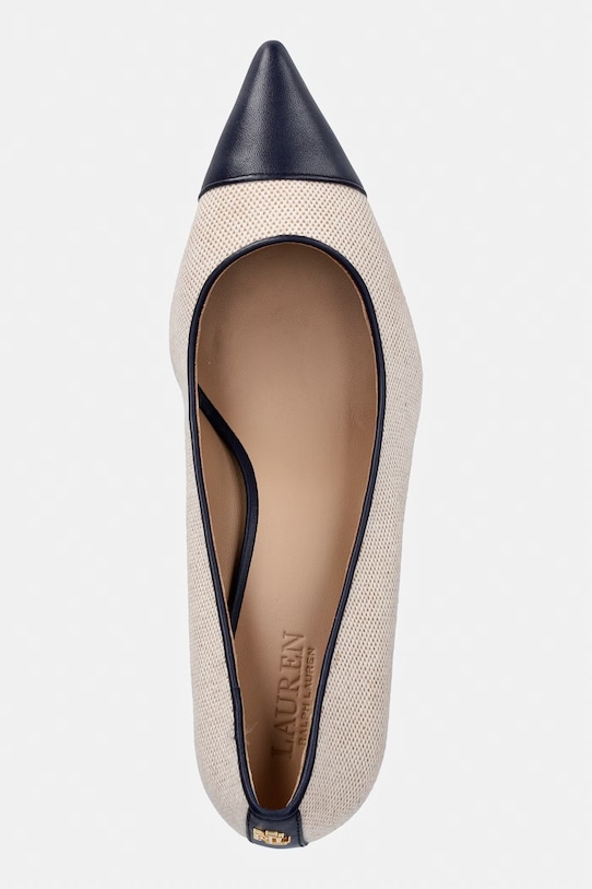 Lauren Ralph Lauren lodičky Lanette Cap3 béžová 802P10395002.250