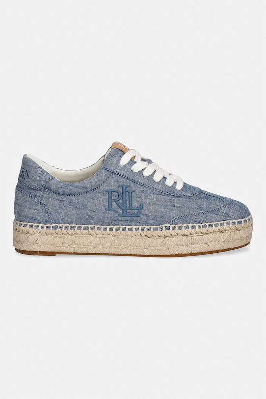 Lauren Ralph Lauren γυναικεία sneakers Luize Sneaker 802P10497001.400 μπλε SS26