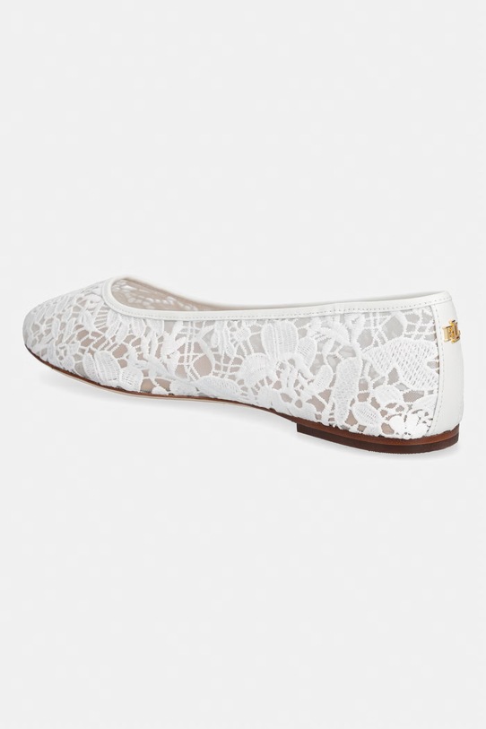 Obuwie Lauren Ralph Lauren baleriny Jayna 4 802P10533001.100 biały