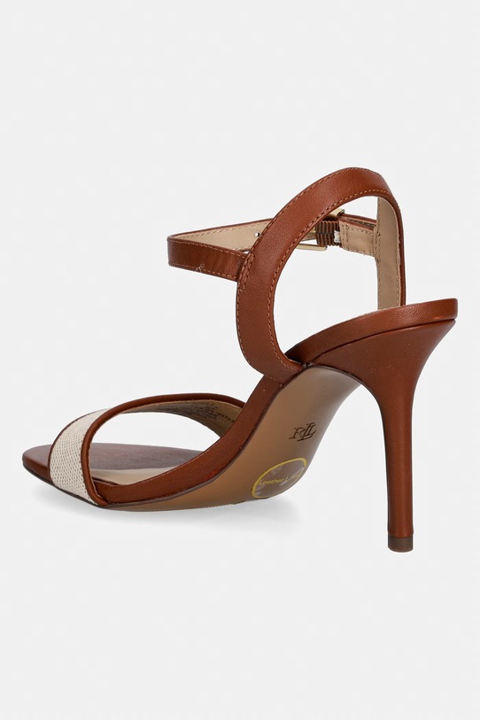 Obuwie Lauren Ralph Lauren sandały Gwen 3 802P10643003.250 brązowy