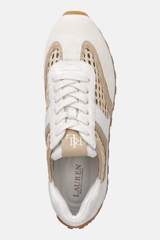 Lauren Ralph Lauren Dani sneakersy damskie beżowy 802P11008001.999