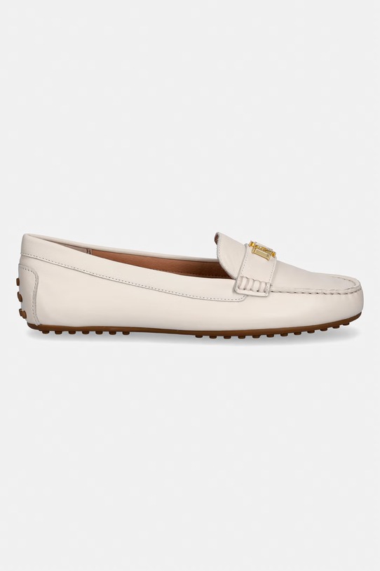 Lauren Ralph Lauren mokasyny damskie skórzane Barnsbury 802852847025.100 beżowy SS26