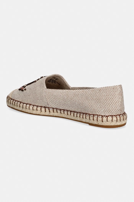 Obuv Lauren Ralph Lauren espadrily dámske Cameryn Logo 802P09065002.250 hnedá