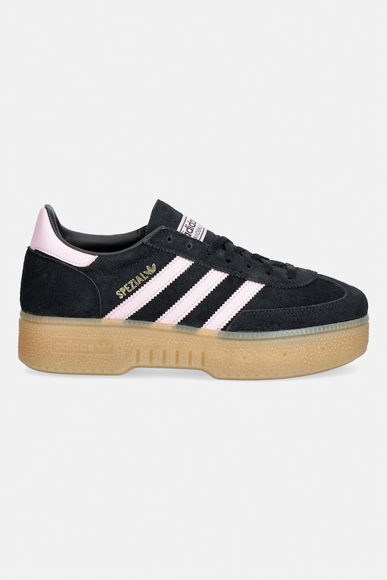 adidas Originals Handball Spezial Bold sneakersy damskie zamszowe IH9197 czarny SS26