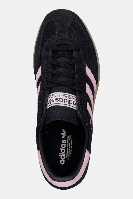 adidas Originals Handball Spezial Bold sneakersy damskie zamszowe czarny IH9197