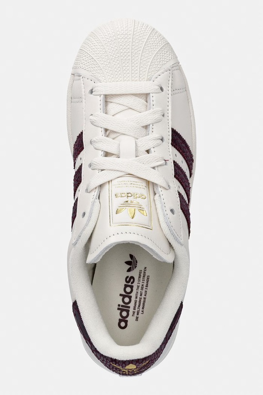 adidas Originals Superstar II tenisky dámské kožené béžová KI3570