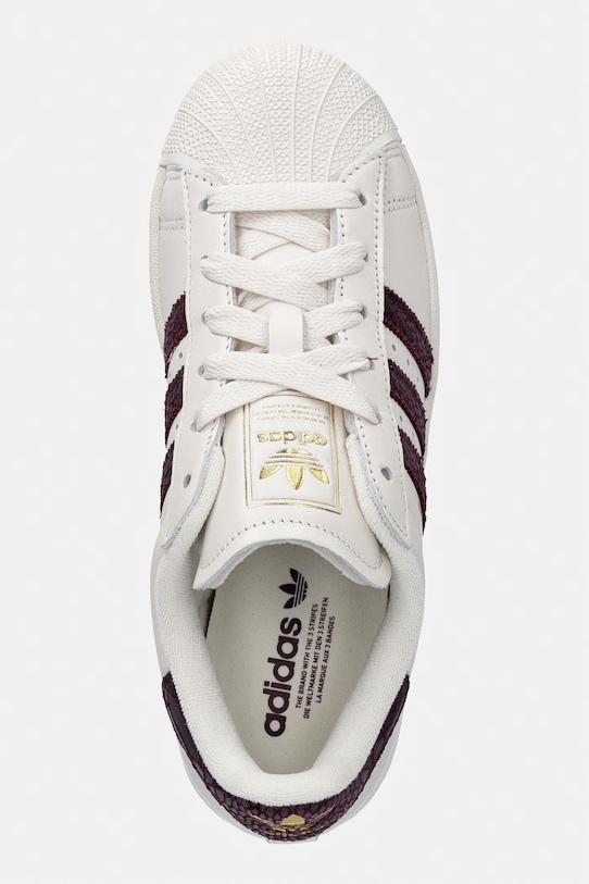 adidas Originals Superstar II tenisky dámské kožené béžová KI3570