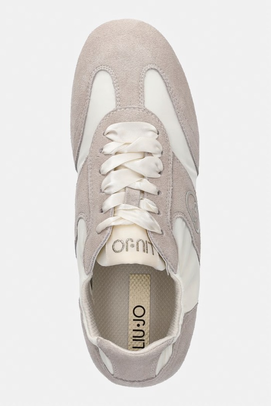 Liu Jo DARCEY 01 sneakersy damskie zamszowe szary BA6091PX003S1400