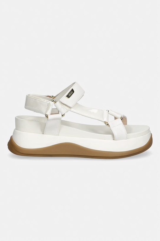 Liu Jo sandały na platformie damskie FIONA 04 BA6089EX246S1400 beżowy SS26