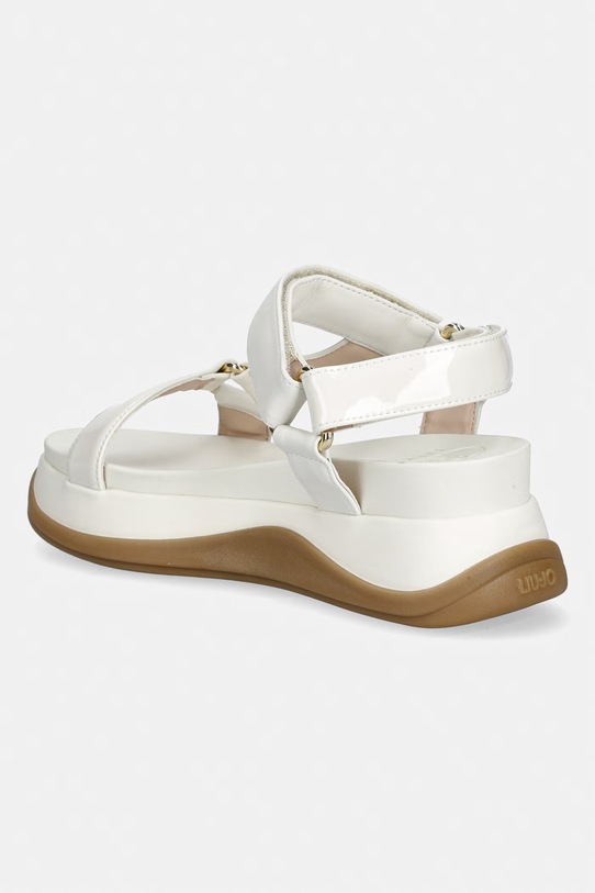 Obuwie Liu Jo sandały na platformie damskie FIONA 04 BA6089EX246S1400 beżowy