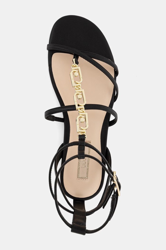 Liu Jo sandále rimanky dámske SANDY 09 čierna SA6123EX01422222