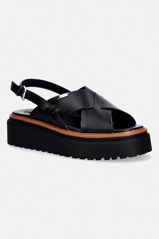 Kožne sandale Liu Jo BESSIE 02 ostalo crna SA6161P010222222