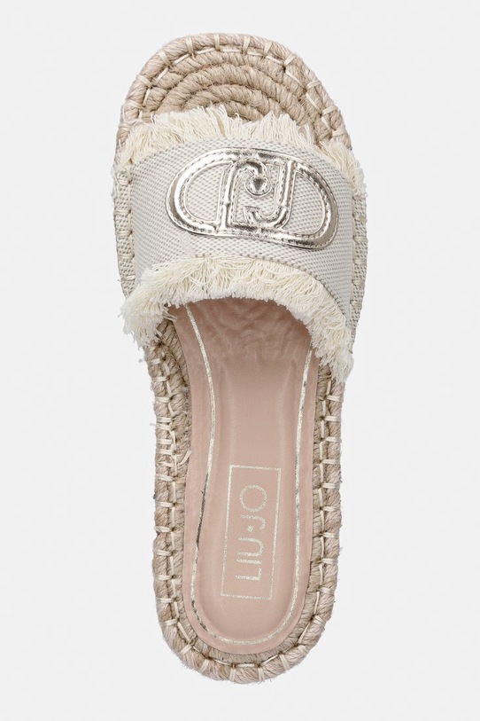 Liu Jo espadryle damskie PAROS 01 beżowy SA6099TX536S4150