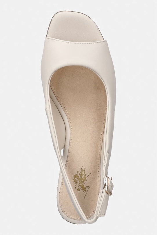 Πέδιλα U.S. Polo Assn. ALYSSA021A μπεζ ALYSSA021W.6Y1