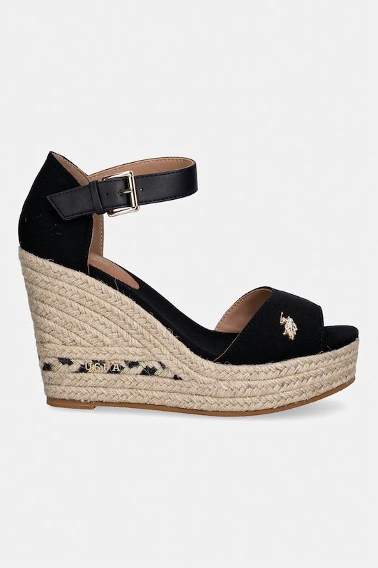 Πέδιλα U.S. Polo Assn. AYLIN033 AYLIN033W.6C1 μαύρο SS26