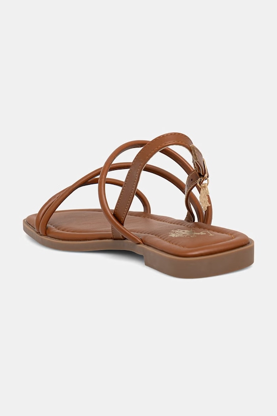 Obuwie U.S. Polo Assn. sandały damskie GENNY003 GENNY003W.6Y1 brązowy