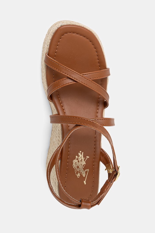 Παπούτσια Πέδιλα U.S. Polo Assn. MILLY001 MILLY001W.6Y1 καφέ