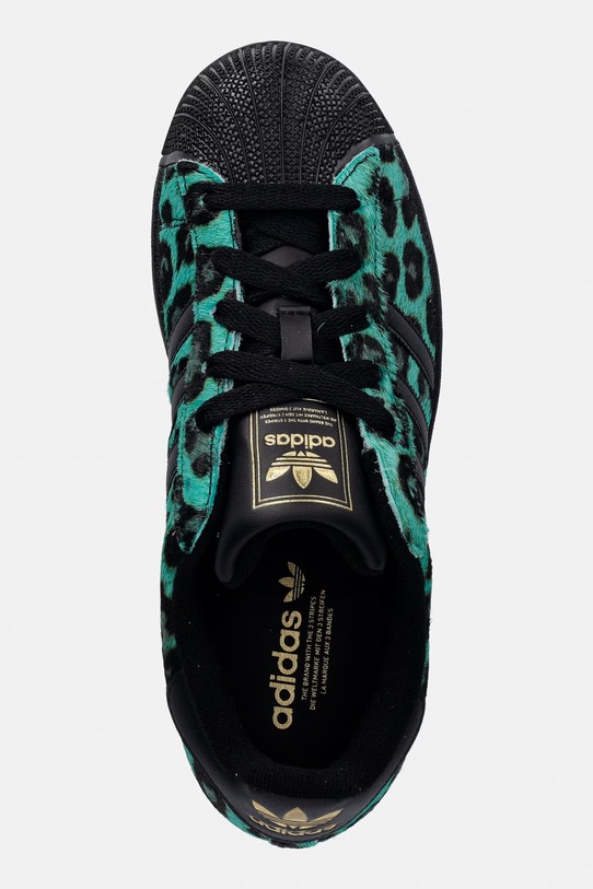 adidas Originals Superstar II superge ženske usnjene zelena IH1636