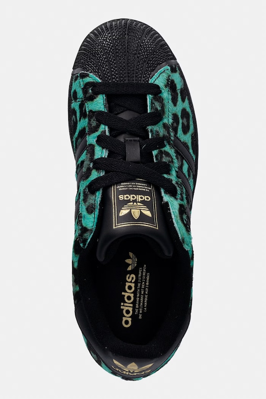 adidas Originals Superstar II superge ženske usnjene zelena IH1636