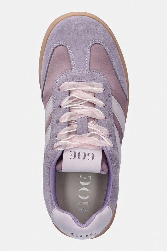 Goe TT2N4059 sneakersy damskie skórzane fioletowy TT2N4059