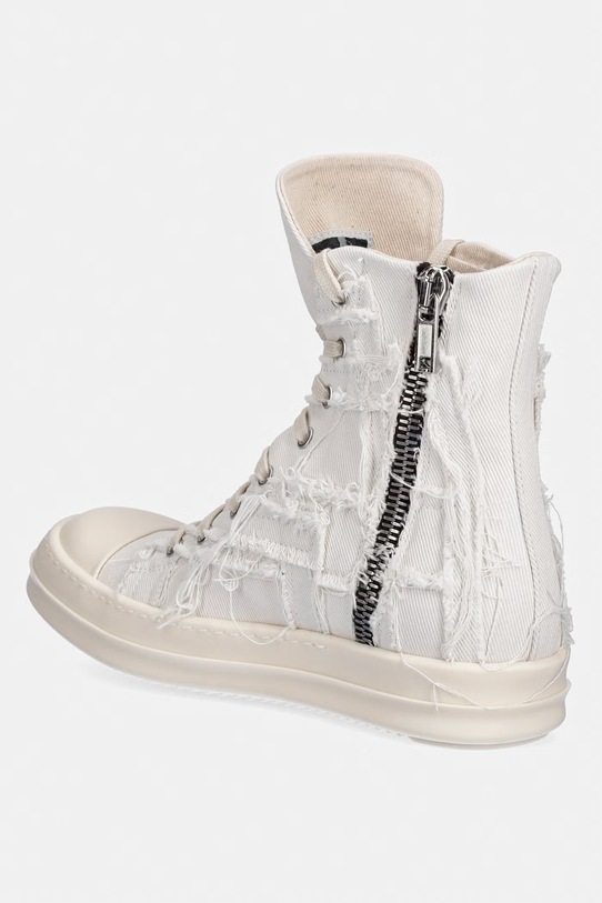 Взуття Rick Owens DRKSHDW Denim жіночі високі DS01F4800.SLASH бежевий