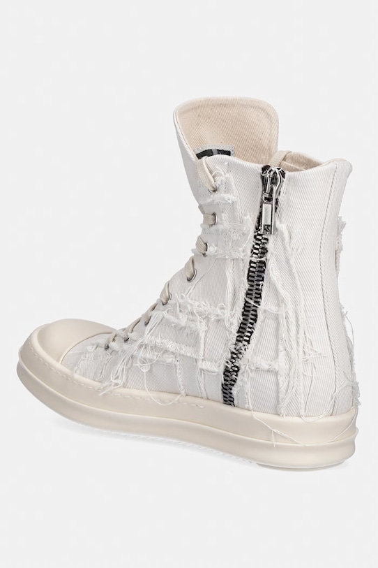 Взуття Rick Owens DRKSHDW Denim жіночі високі DS01F4800.SLASH бежевий