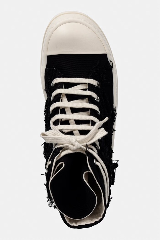 Rick Owens DRKSHDW Denim damskie wysokie czarny DS01F4800.SLASH