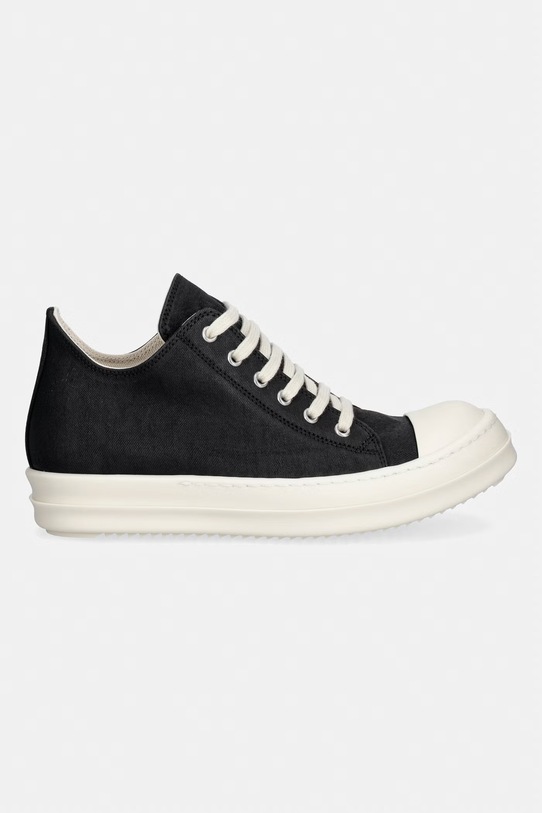 Rick Owens DRKSHDW Denim Low trampki damskie niskie DS01F4802.DBK czarny SS26