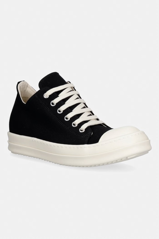 Rick Owens DRKSHDW tenisówki Denim Low tekstylny czarny DS01F4802.DO