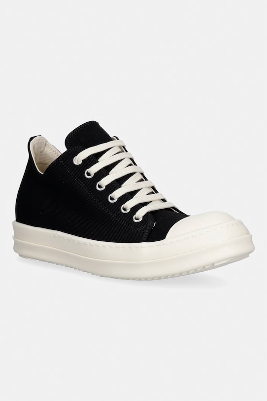 Rick Owens DRKSHDW tenisówki Denim Low tekstylny czarny DS01F4802.DO