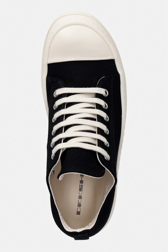 Rick Owens DRKSHDW tenisówki Denim Low czarny DS01F4802.DO