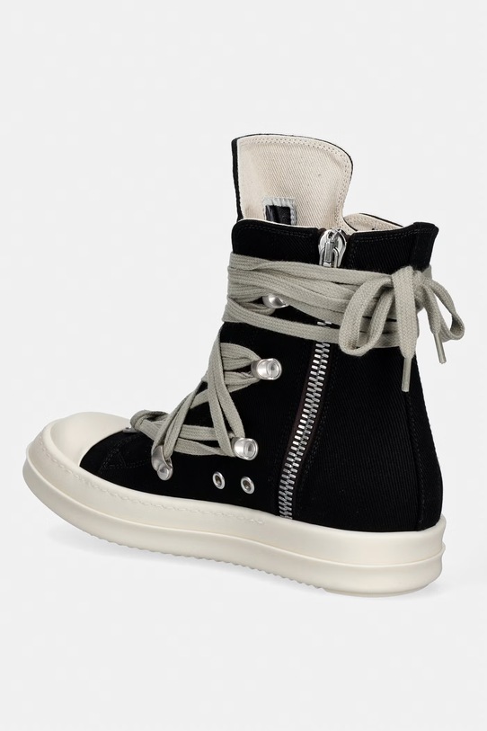 Obuwie Rick Owens DRKSHDW trampki Denim Megalace DS01F4809.DOW1 czarny