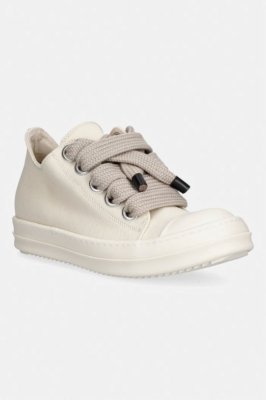 Rick Owens DRKSHDW Denim Jumbolace Low Sneakers Women's Low textile beige DS01F4819.DOW2