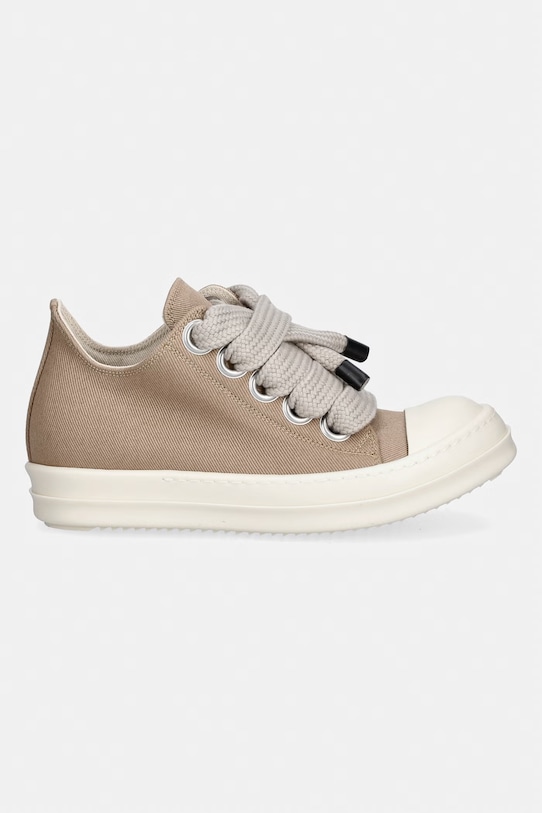 Кеди Rick Owens DRKSHDW Denim Jumbolace Low DS01F4819.DOW2 бежевий SS26