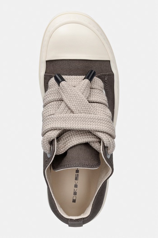 Кеди Rick Owens DRKSHDW Denim Jumbolace Low коричневий DS01F4819.DOW2