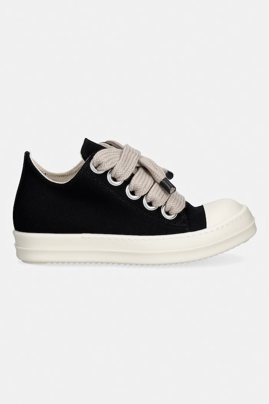 Rick Owens DRKSHDW tenisówki Denim Jumbolace Low DS01F4819.DOW2 czarny SS26