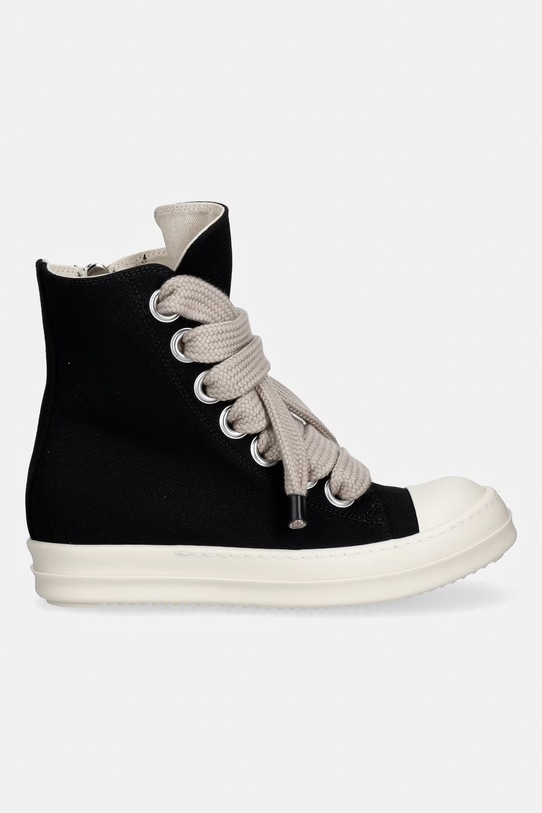 Rick Owens DRKSHDW trampki Denim Jumbolace DS01F4818.DOW2 czarny SS26