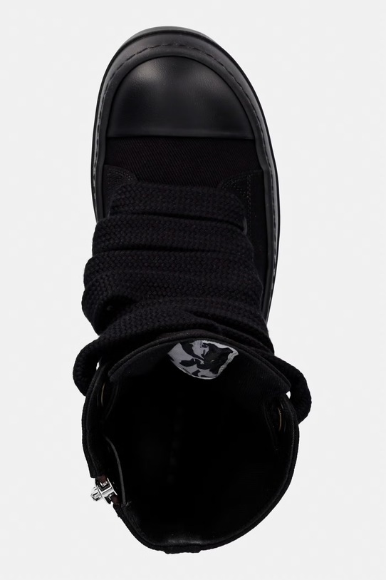 Кеди Rick Owens DRKSHDW Denim Jumbolace чорний DS01F4818.DOW2