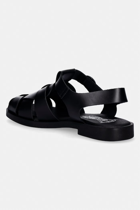 Obuwie Fly London sandały skórzane ARED437FLY P145437000 czarny