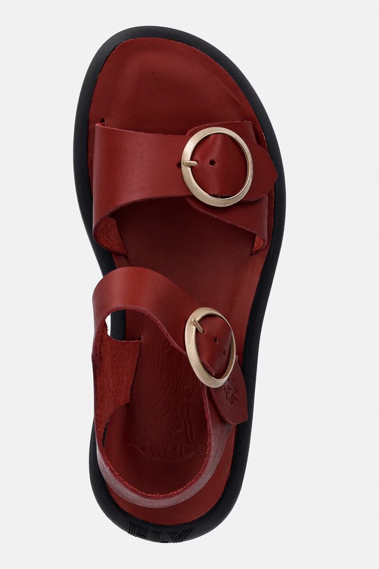 Kožne sandale Fly London BUNK604FLY bordo P144604009