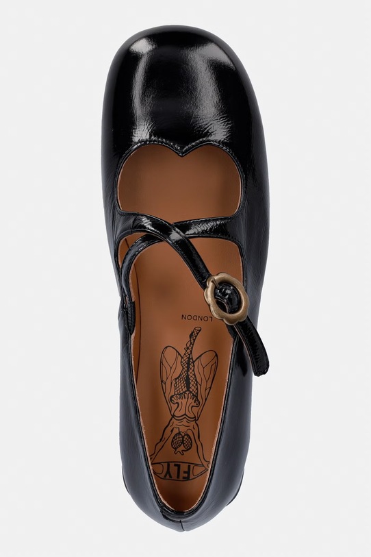 Fly London czółenka skórzane CADS460FLY czarny P145460000