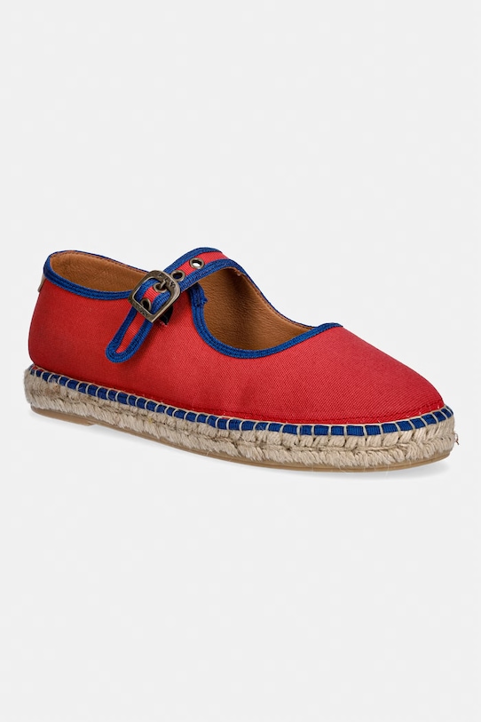 Fly London espadrilky dámske CERF582FLY červená P801582001